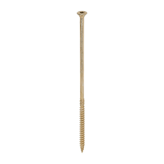 C2 Clamp-Fix Structural Timber Screw TX Twin-Cut Yellow 8mm x 225mm 50 Pack