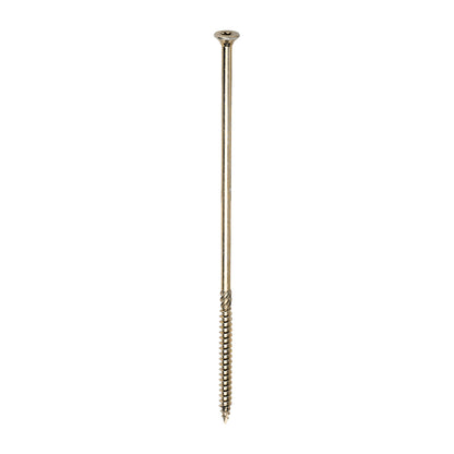 C2 Clamp-Fix Structural Timber Screw TX Twin-Cut Yellow 8mm x 250mm 50 Pack