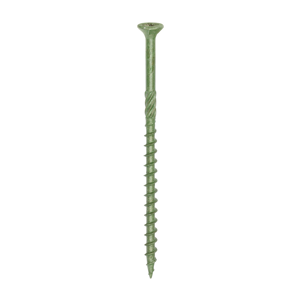 Green Double Countersunk PZ2 Decking Screws