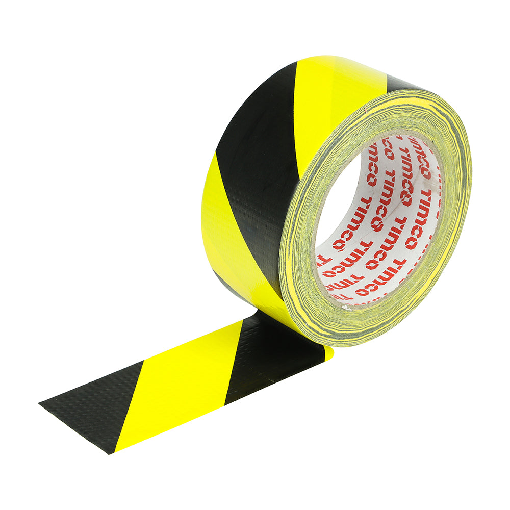 Hazard Cloth Tape - Yell/Black - 33m x 50mm