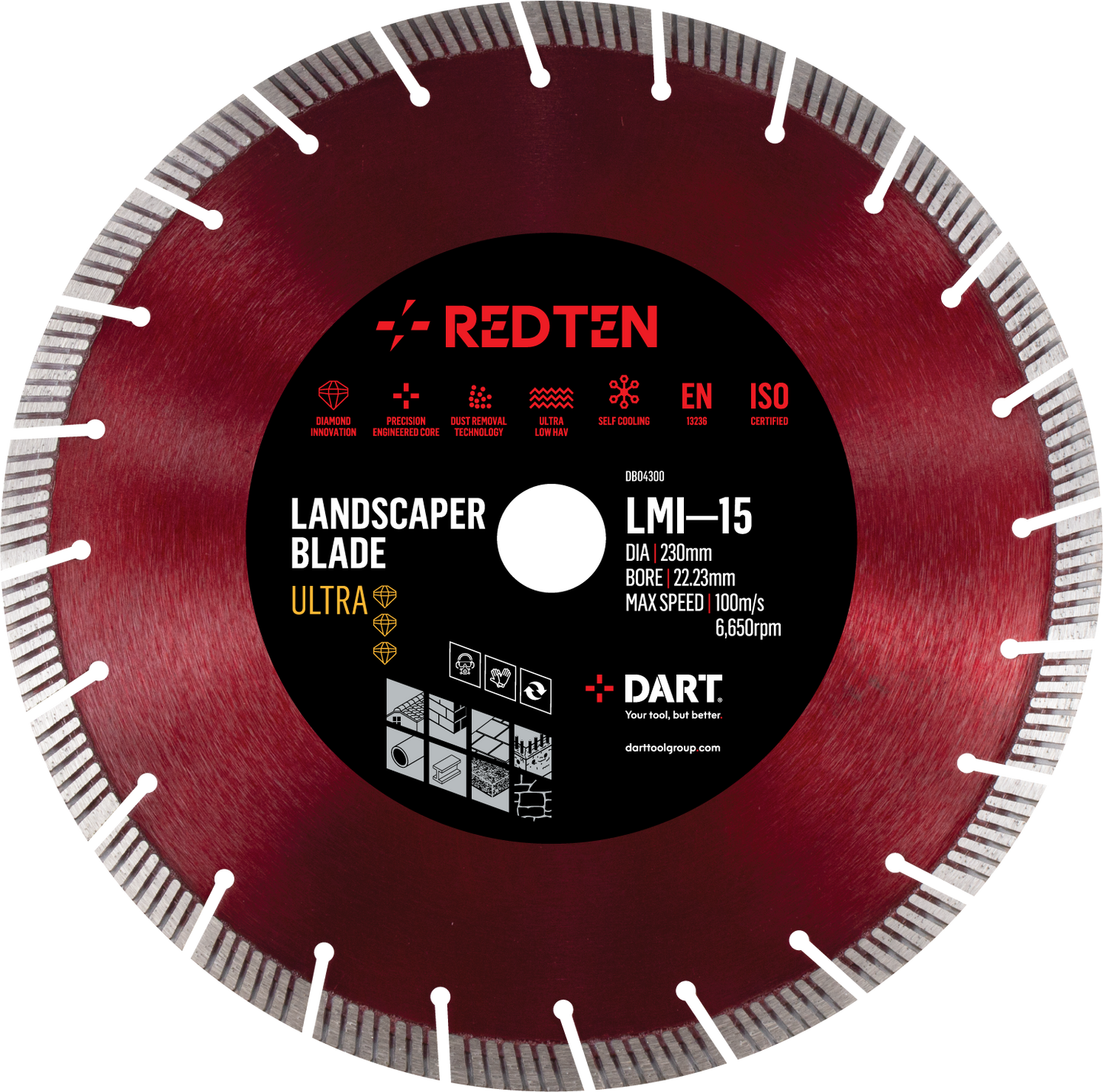 Red Ten ULTRA Landscaper Diamond Blade