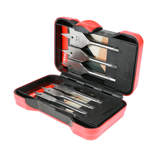 Flat Wood Bit Set - 7pc
