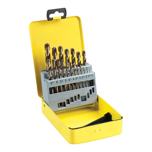 HSS-Cobalt M35 Bit Set 1-10mm - 19pcs