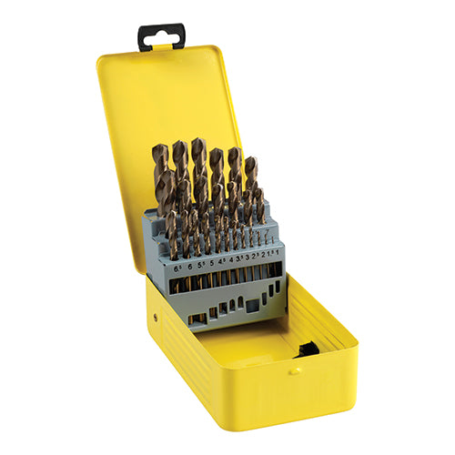 HSS-Cobalt M35 Bit Set 1-13mm - 25pcs