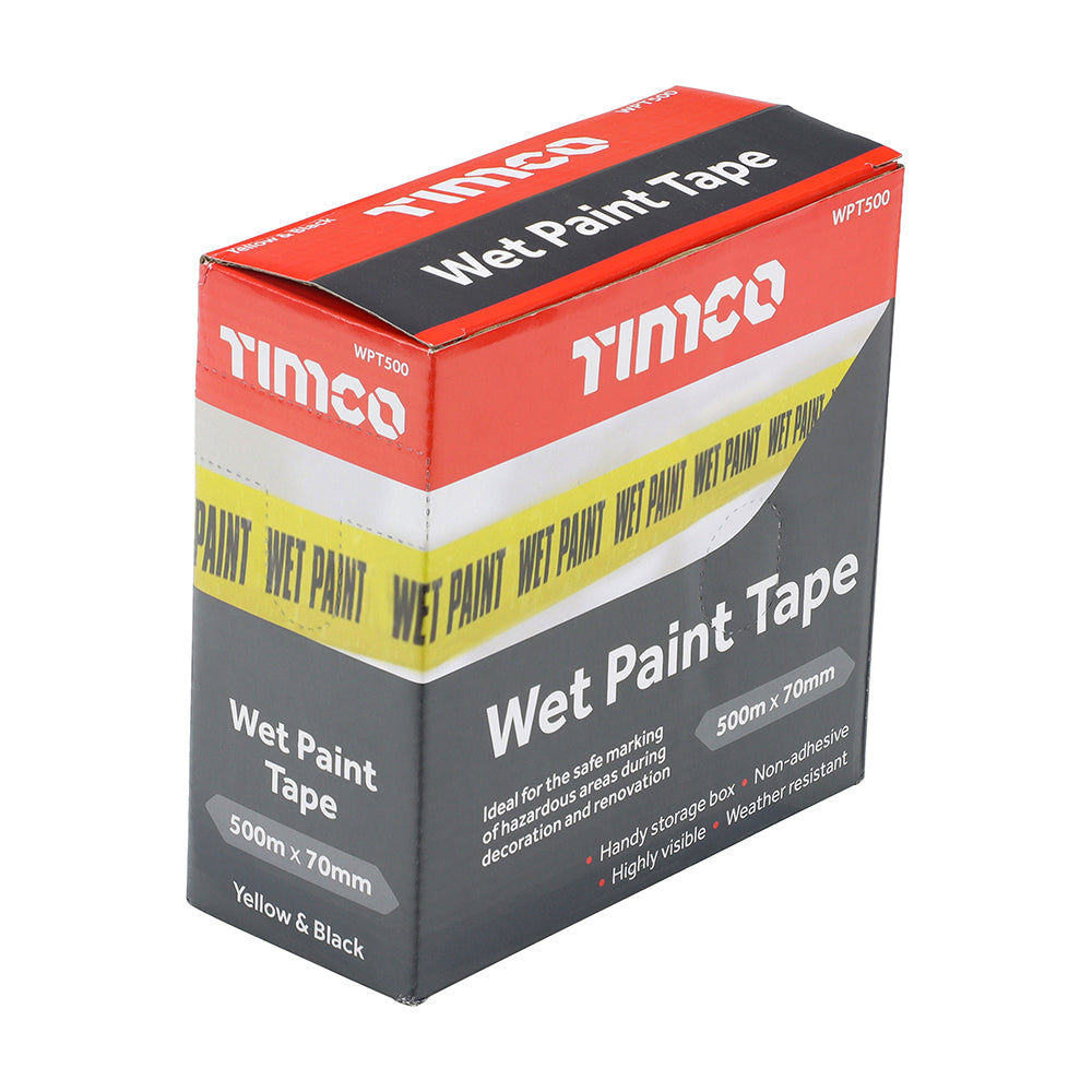 Wet Paint Tape - 70mm x 500m