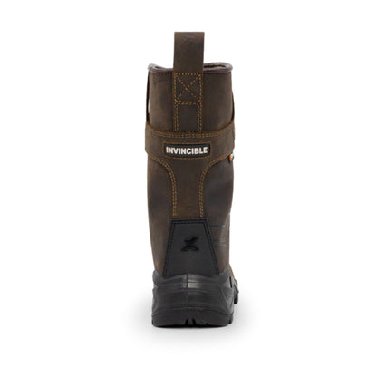 Xpert Invincible S3 Safety Waterproof Rigger Boots Brown